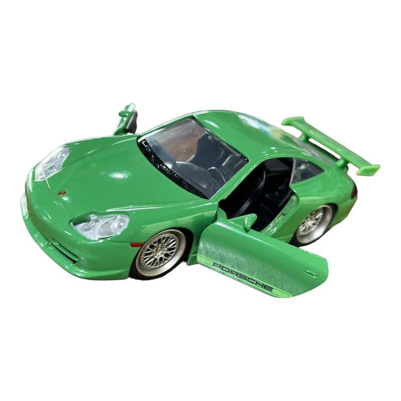 Miniatura Porsche 911 GT3 Verde Pink Slips Jada 1:32 - Miniaturas